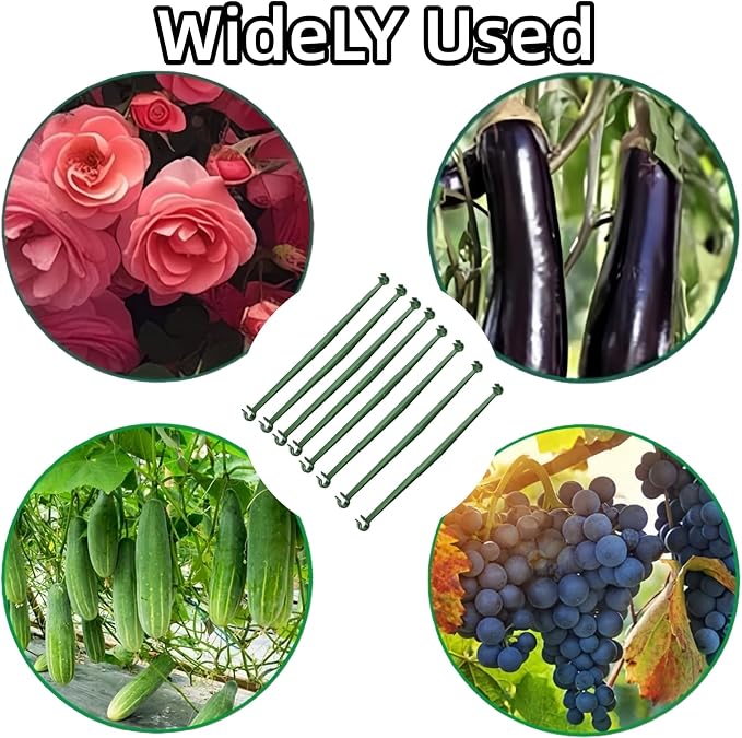 100Pcs Stake Arms for Tomato Cage, 11.8 inch Tomato Stake Connectors, - Image 4