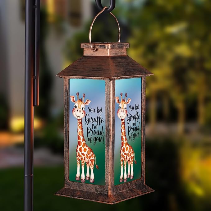 Solar Hanging Lanterns, Little Giraffe Pattern, Waterproof, Solar LED by Unknown