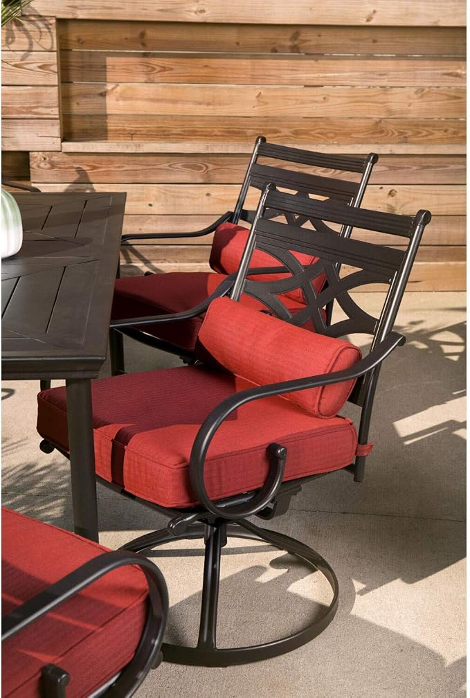 Hanover Montclair 7-Piece Outdoor Dining Set - Image 4