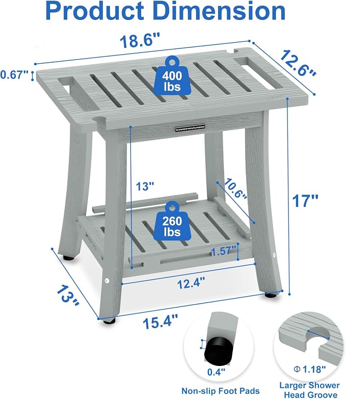 KingPavonini HDPS Shower Benches - Image 2