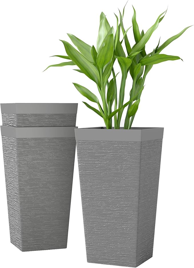 Outsunny 22.8 Inch Tall Planters by Outsunny