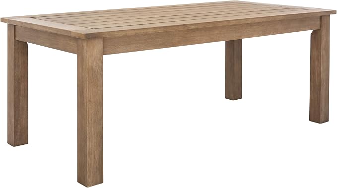 SAFAVIEH Couture Outdoor Patio Furniture Collection – Santa Cruz Coffee Table - Image 9