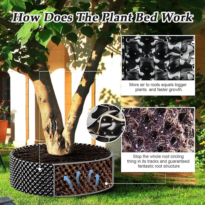 Air Pruning Containers, 25 Gallon Air Pruning Planters, 100 Liter 20" X 20" D/H - Image 2