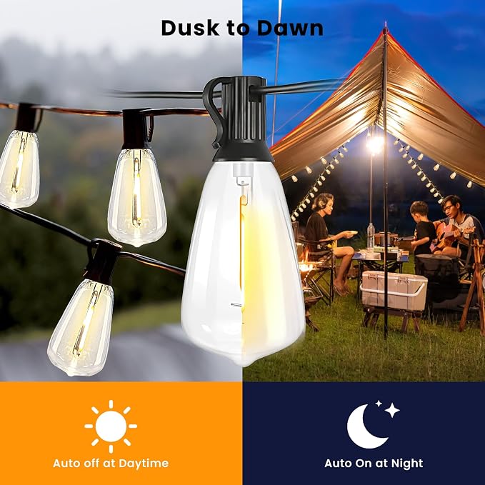 300FT Solar String Lights Outdoor Waterproof, Solar Patio Lights - Image 3