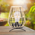 2PK Solar Lanterns Outdoor, Solar Hanging Lantern Lights by HUYIENO
