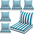 Hoteam 6 Set Outdoor Chair Cushions 20 x 20 Inch Patio Cushions Deep Seat by Hoteam
