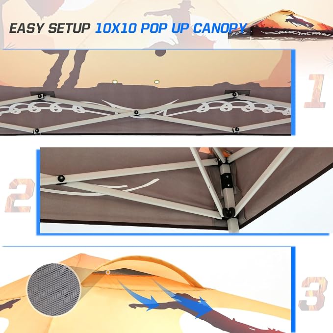 EAGLE PEAK Pop Up Canopy Tent - Image 7