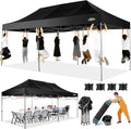 COBIZI 10x20 Heavy Duty Pop up Canopy Tent Without Sidewall Easy Up Commercial by COBIZI