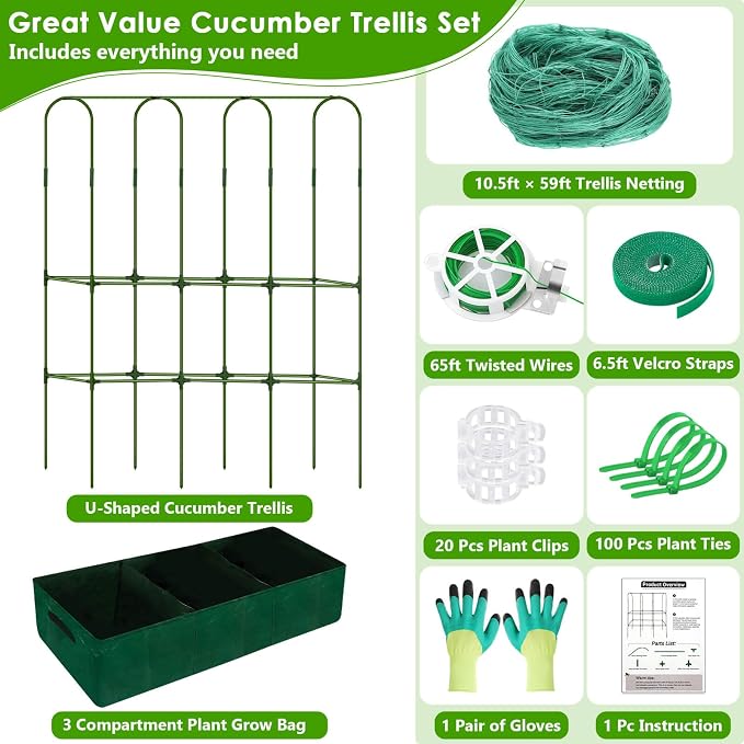 Cucumber Trellis for Climbing Plants - Image 3