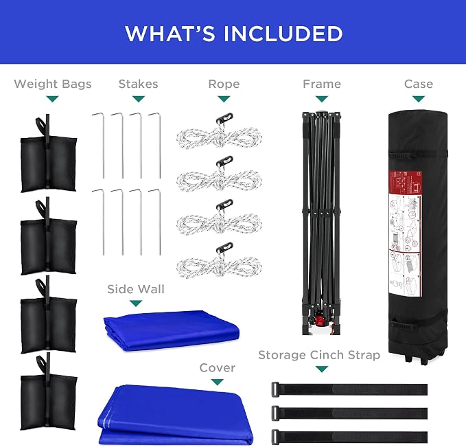 Best Choice Products 10x10ft Pop Up Canopy Tent - Image 7