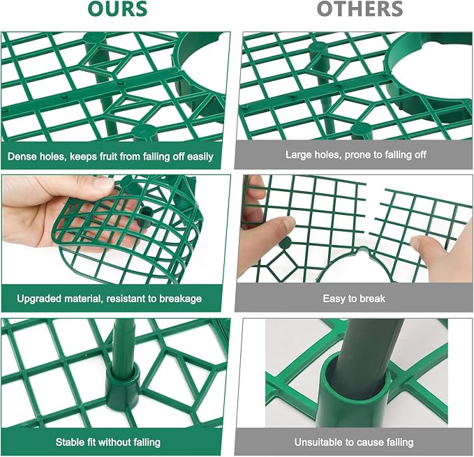 10 Pack Strawberry Plant Support, Strawberry Planting Stand, Keeping Strawberry - Image 4