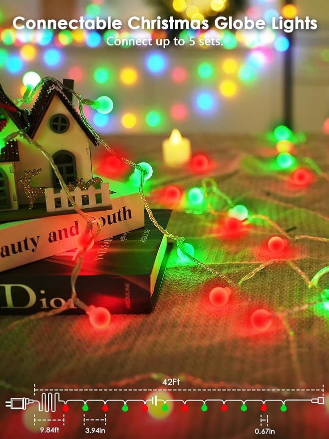 2026 New Connectable 43FT Smart Voice Controlled String Lights Indoor Outdoor | - Image 5