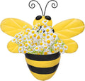 Metal Wall Planter Bee Wall Mounted Planters Small Flower Pot by Chonsun