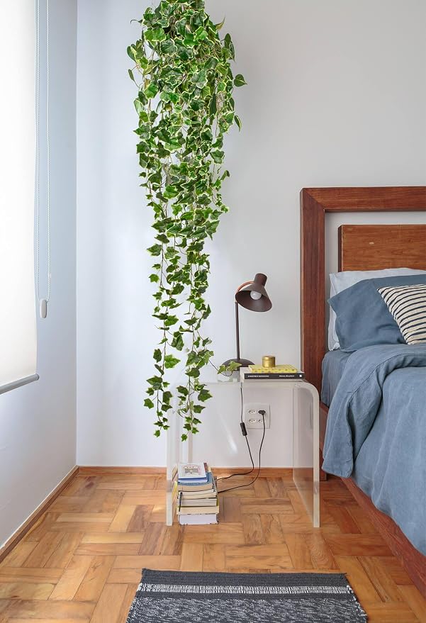 Hollyone Artificial Hanging Plants 6FT Fake Ivy Vine Faux Ivy Leaves Hanging - Image 4