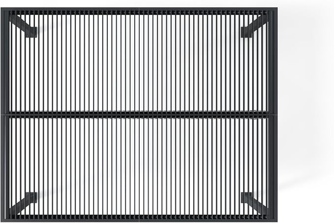 PURPLE LEAF Louvered Pergola 94AS 11' x 14' Outdoor Aluminum Pergola - Image 10