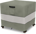 Patio Wicker Side Table Cover, 22W x 22D x 18H inch, Waterproof Square Patio by Aacabo