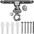 Heavy Duty Swing Hanger Smooth Operation 180° & 360° Swivel Bearings 1500 lb by Dakzhou