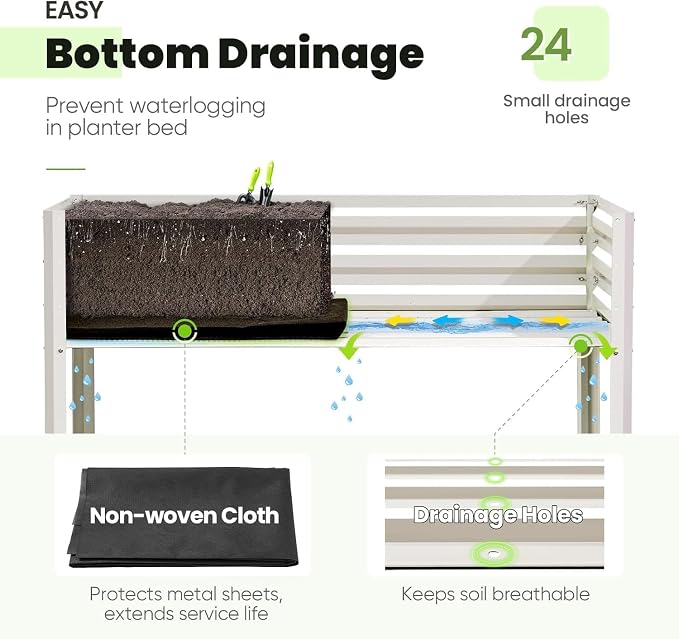 KING BIRD Raised Garden Bed - Image 4