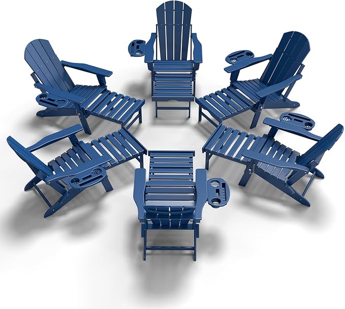 Adjustable Adirondack Chair by NAVINE