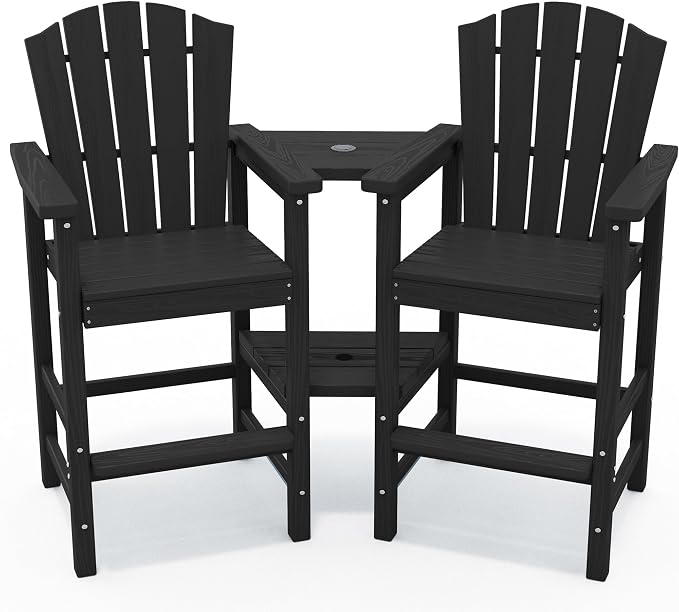 KINGYES Tall Adirondack Chair Set of 2 - Image 11