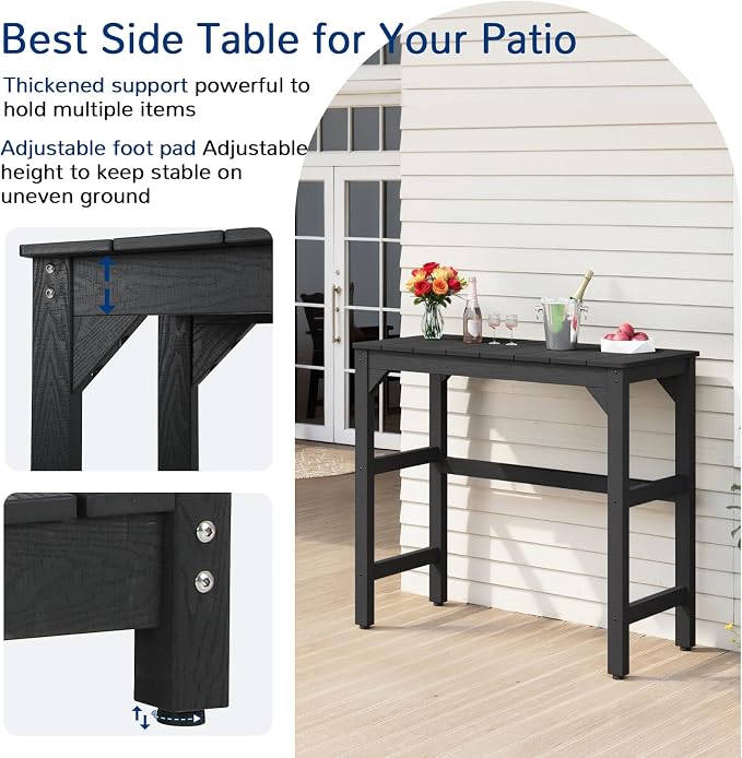 Outdoor Bar Table, HIPS Material, Waterproof, - Image 7