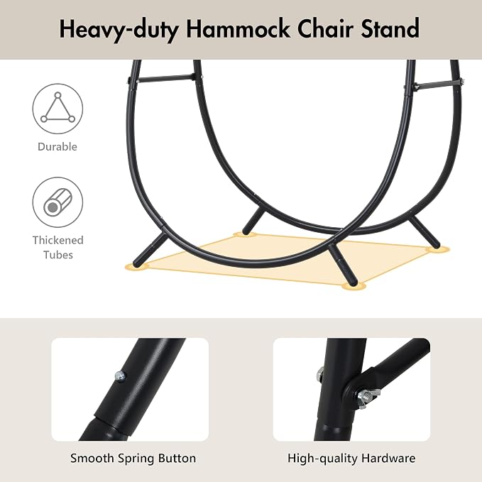 ANOW Macrame Hammock Chair - Image 5