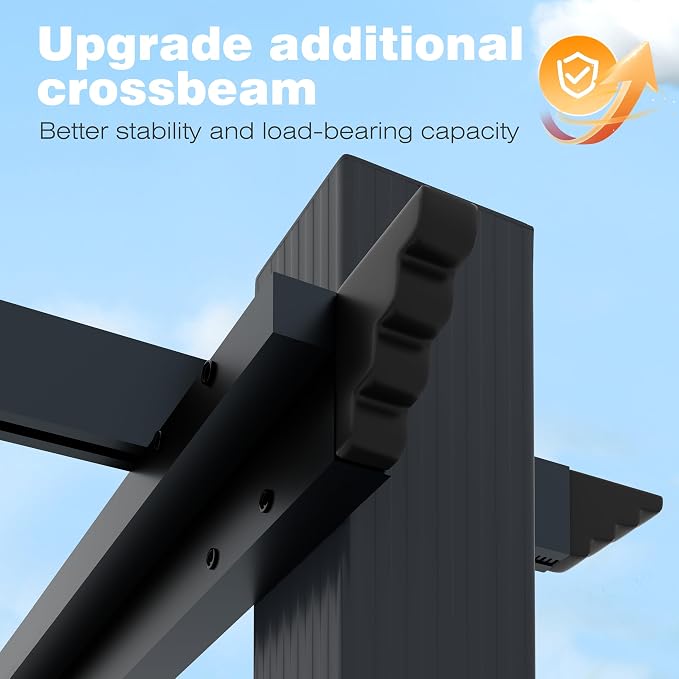 VEIKOU 12’x16’ Pergola, Outdoor Pergola - Image 6