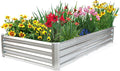 JERIA 6×3×1ft Raised Garden Bed by JERIA