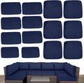 Outdoor Cushion Covers for Patio Furniture, Patio Cushion Covers Replacement by SpaceHop