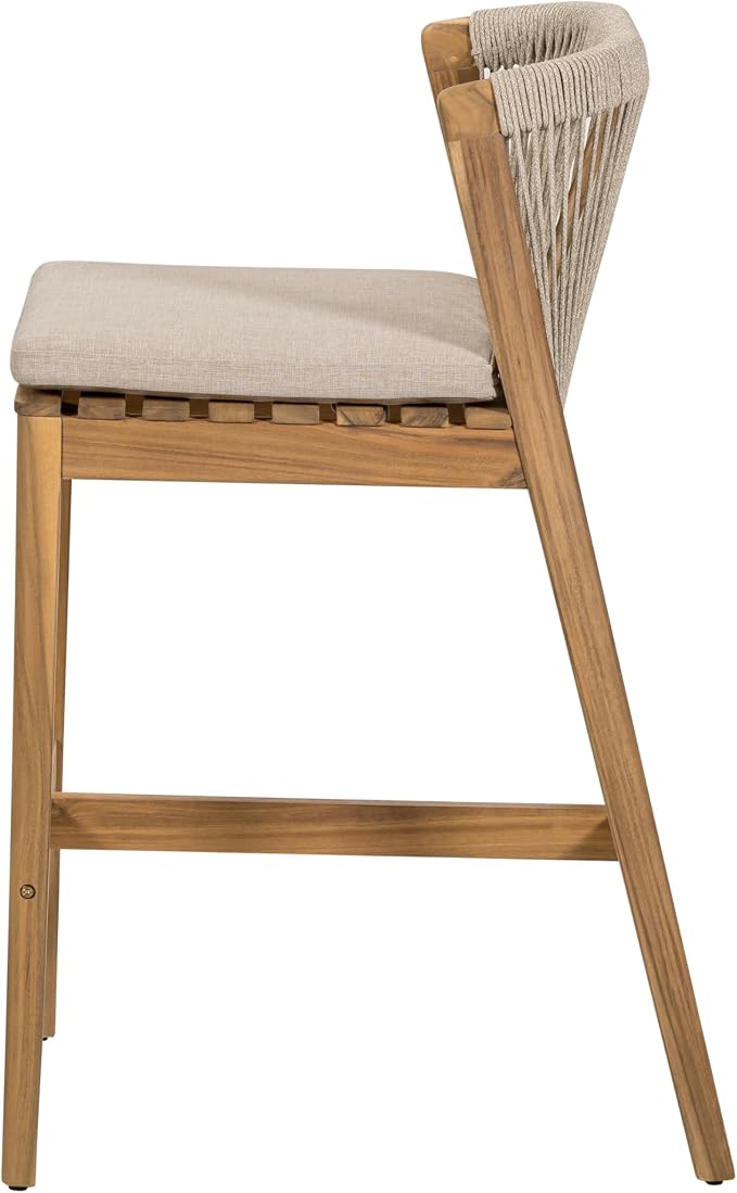 Christopher Knight Home Cuz Patio Barstool Set of 2, Outdoor Counter Height - Image 9