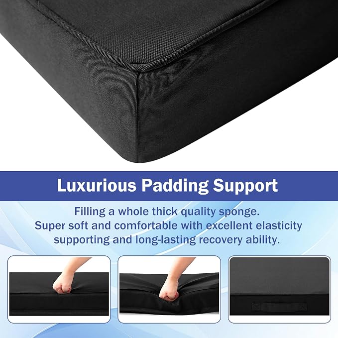Patio Chair Cushions, Waterproof Outdoor Cushions - Image 4