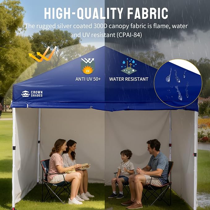 CROWN SHADES 10X10 Comercial Instant Canopy Pop Up Tent - Image 4