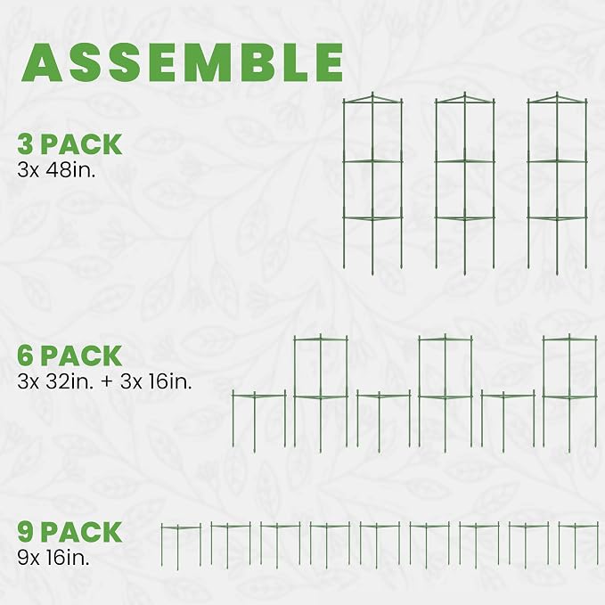 Tomato Cage - Large Trellis Stakes and Plant Support Structures - Image 6