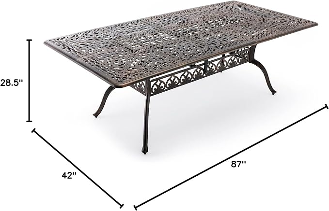 Outdoor Patio Dining Table - Image 3
