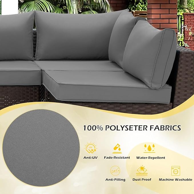 HOMREST Outdoor Replacement Cushions - Image 6