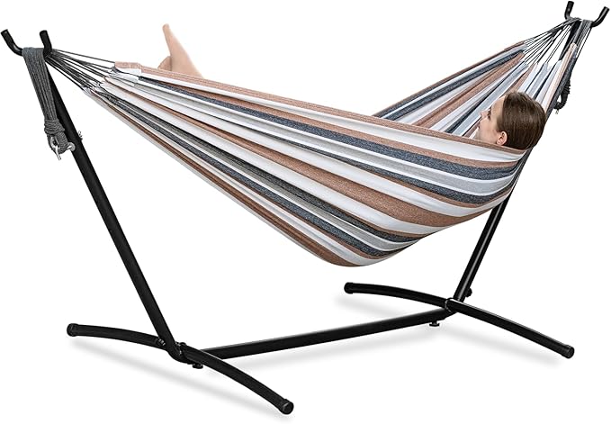 PNAEUT Double Hammocks with Stand by PNAEUT