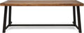 Great Deal Furniture Beau Outdoor Eight Seater Wooden Dining Table, Teak and by ChristopherKnightHome