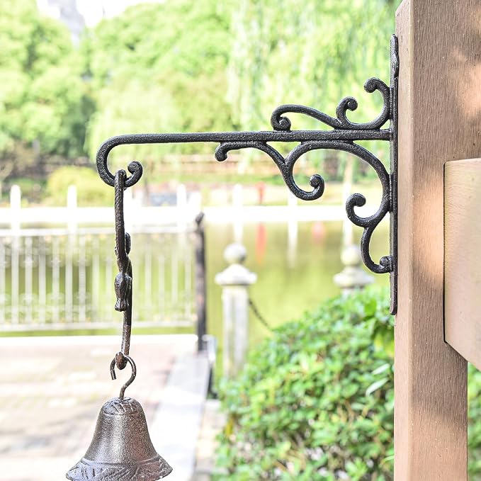 Sungmor Cast Iron Wall Hook Plant Hangers - Image 2