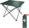 VILLEY Portable Camping Side Table, Ultralight Aluminum Folding Beach Table by VILLEY