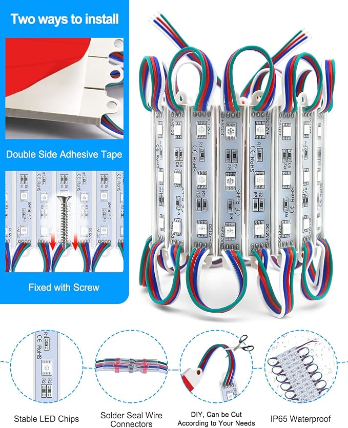 LED Storefront Lights for Business Waterproof Decorative Light for Advertising - Image 2