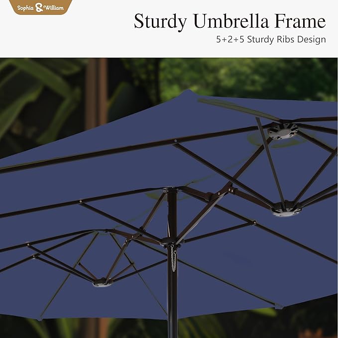 Sophia & William Patio Outdoor Table and Chairs Set - Image 3