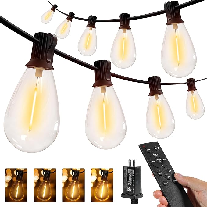Ollny S11 100FT Outdoor String Lights by Ollny
