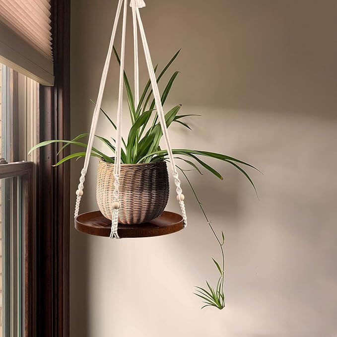 E-Know Macrame Plant Hanger - Image 6