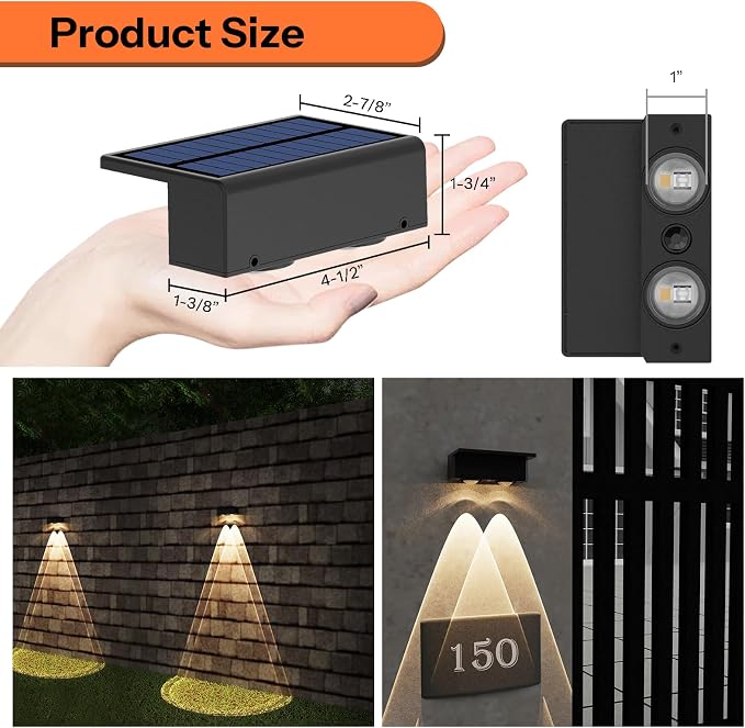 8-Pack Multi-Color Solar Spotlights - Image 8