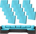 14Pcs Stretch Patio Cushion Covers, Outdoor Couch Covers Replacement, Outdoor by BIETYONE