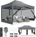COBIZI 10x15 Heavy Duty Pop-Up Canopy Tent by COBIZI