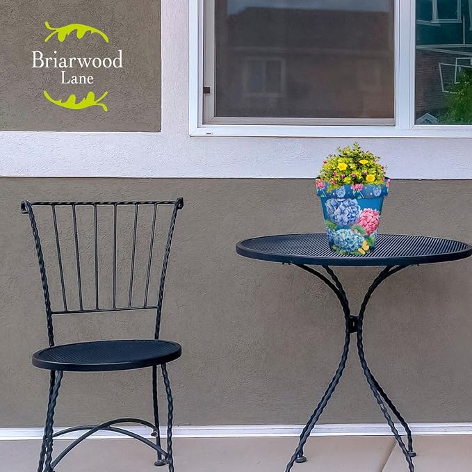 Briarwood Lane Colorful Hydrangeas Small Planter - Image 3