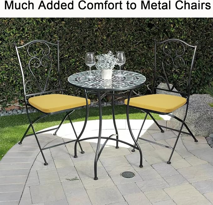 BUYUE 14" Metal Chair Cushions - Image 3