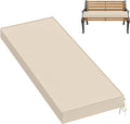 Premium Outdoor Bench Cushions for Patio Furniture 3.5inches Memory Foam Bench by Pakunoda