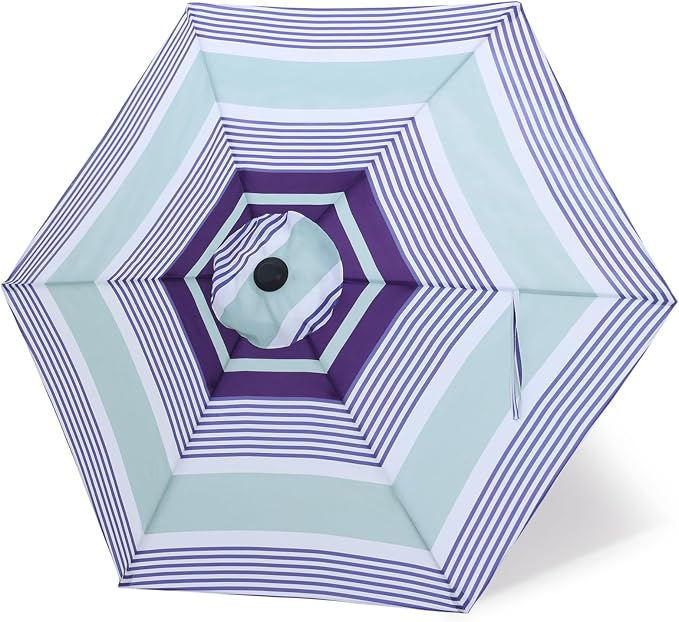 MASTERCANOPY Patio Umbrella 7.5 ft Replacement Canopy - Image 2